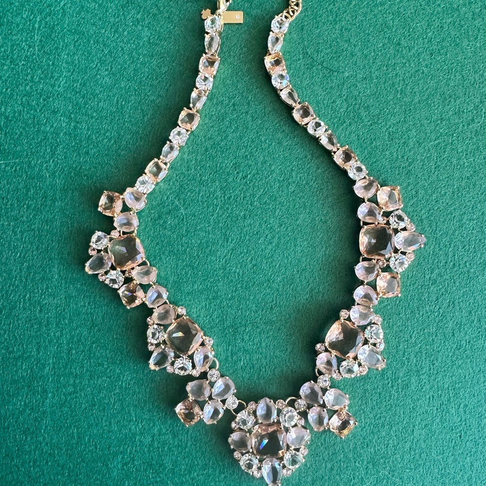 POSH STORE CLOSING
Kate Spade “make me blush” crystal Necklace